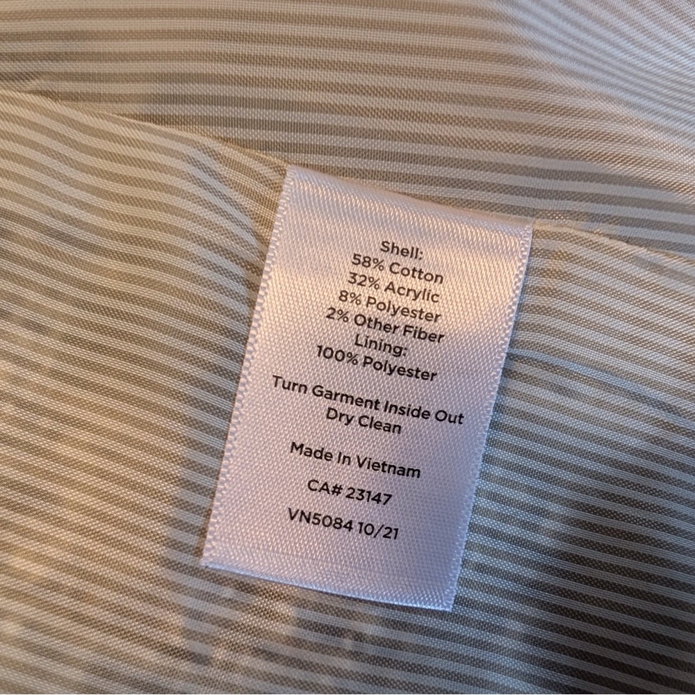 Talbots Tweed Lady Jacket - Picture 4 of 4